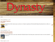 Tablet Screenshot of blog.dynastybrush.com